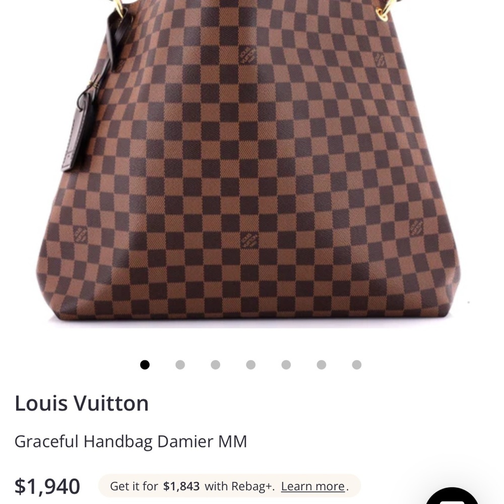 Louis Vuitton Graceful Handbag Damier MM (EXCELLENT CONDITION!!!!) - Picture 11 of 13